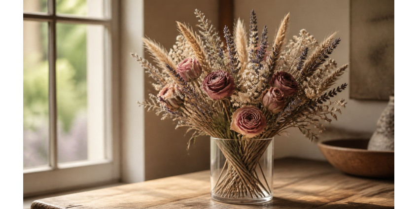 How to dry a bouquet so it lasts — 3 methods