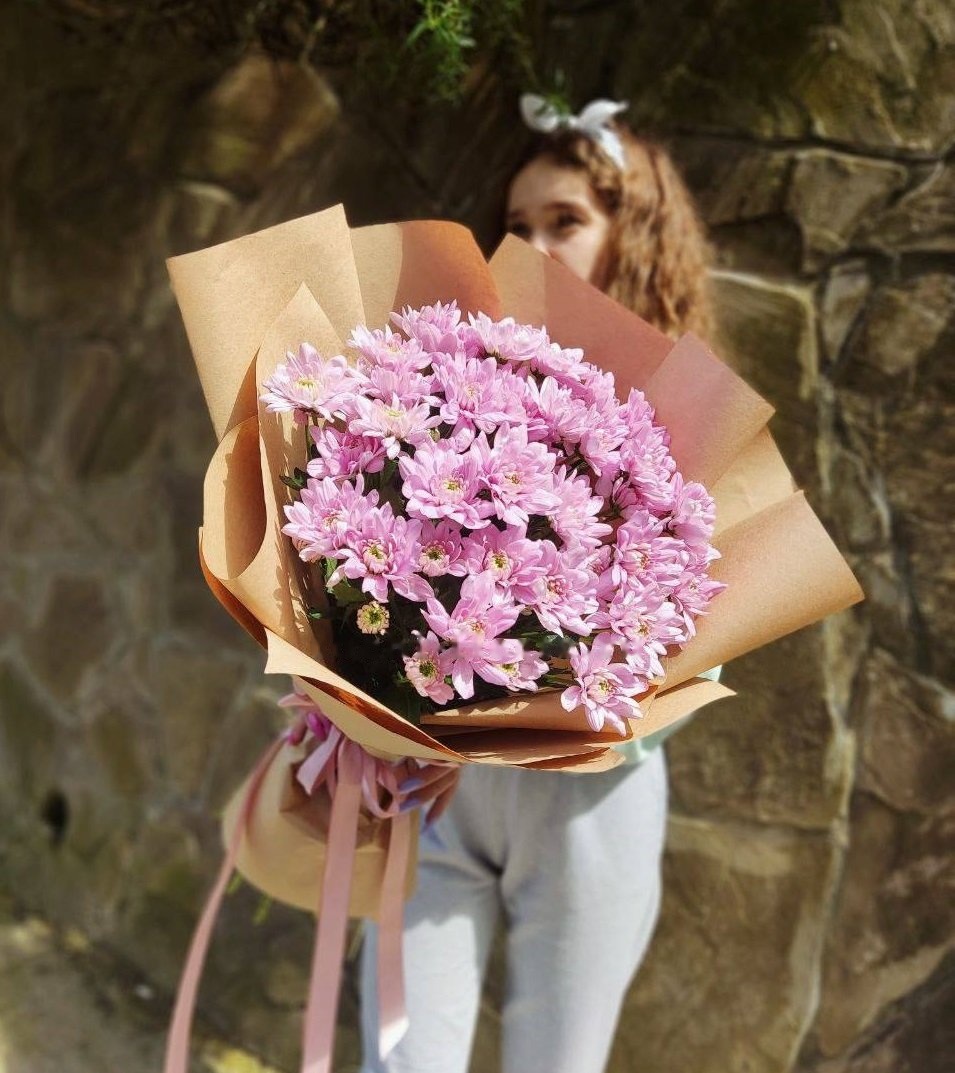 Bouquets in Kraft Paper