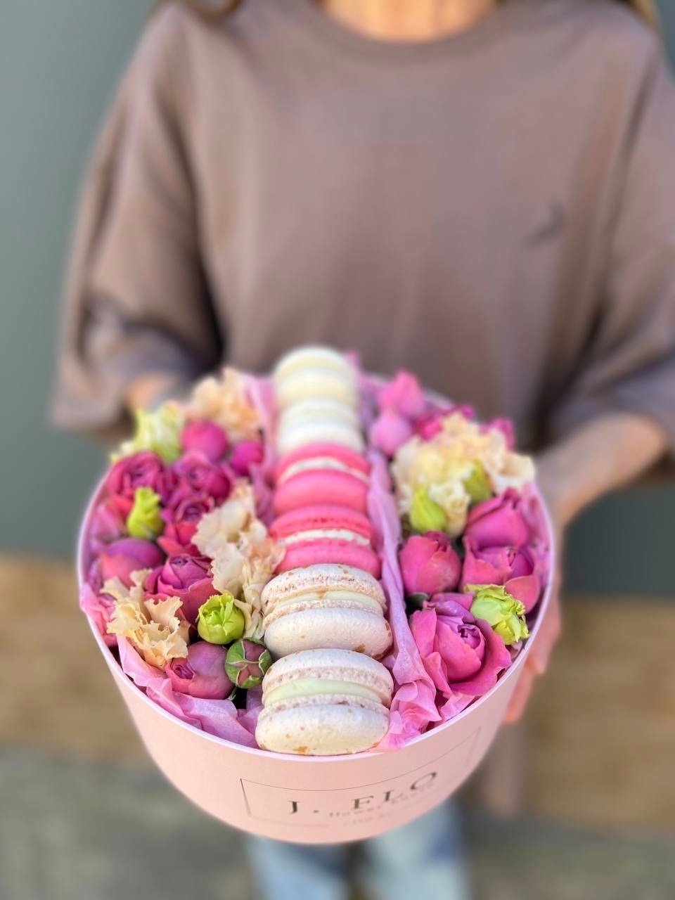 Macarons in Boxes