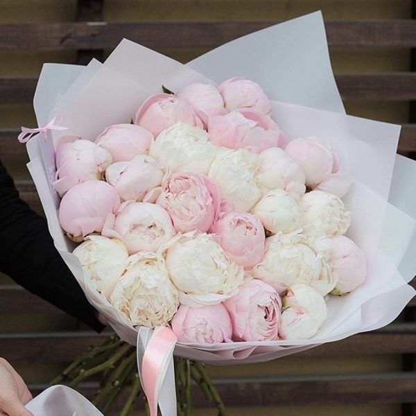 Bouquet with Peonies