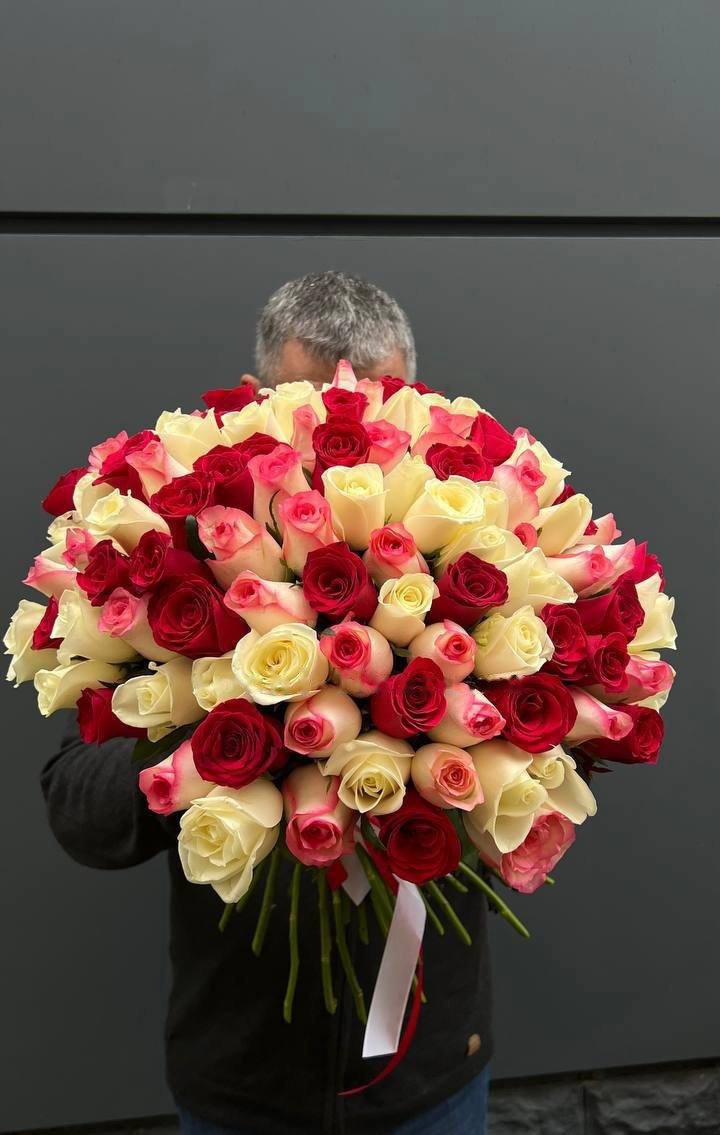 Mixed Color Roses