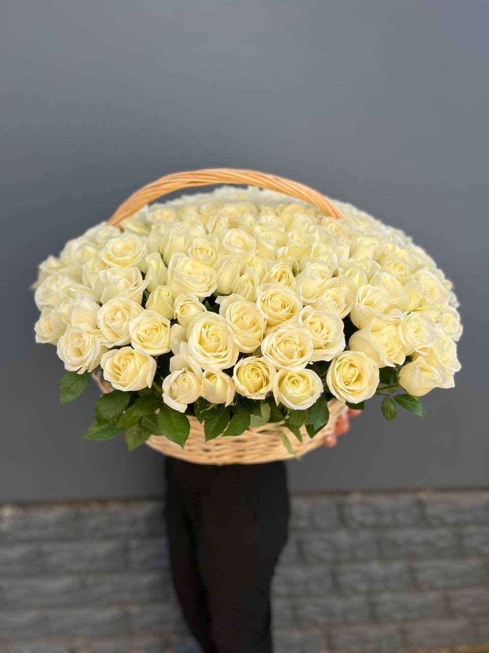 White Baskets