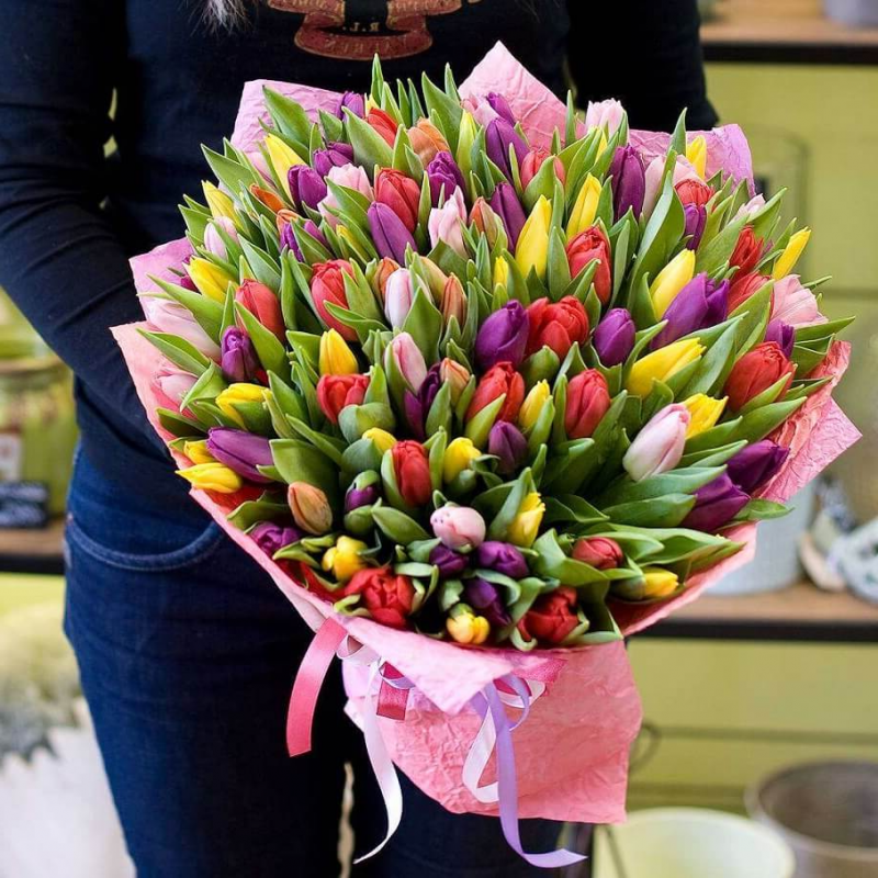 Large Tulip Bouquets