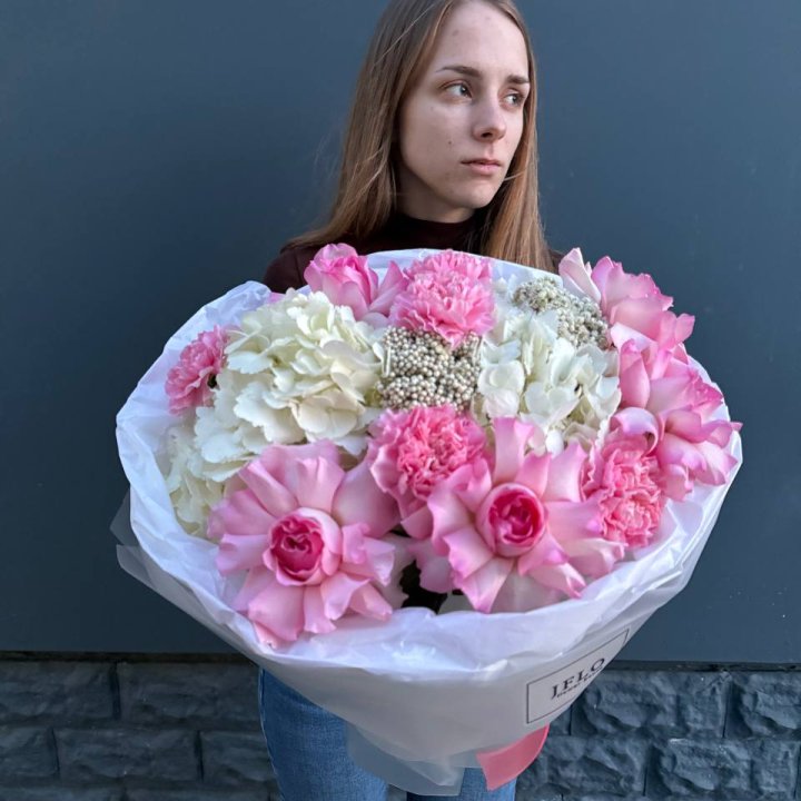 Букет "Нежное сияние" в Душанбе