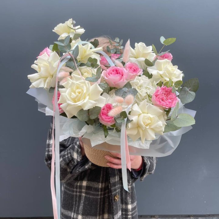 Pot with Roses in Shanghai