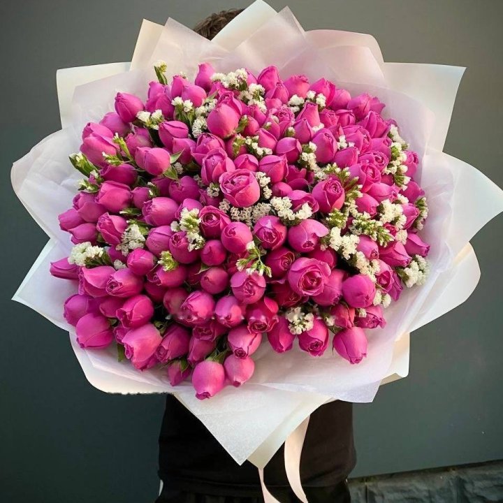 51 Misty Bubbles Peony Roses in Yerevan