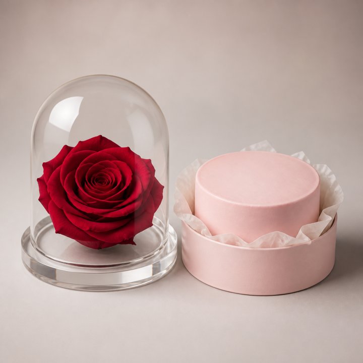Forever Rose Dome with Bento Cake in Yerevan