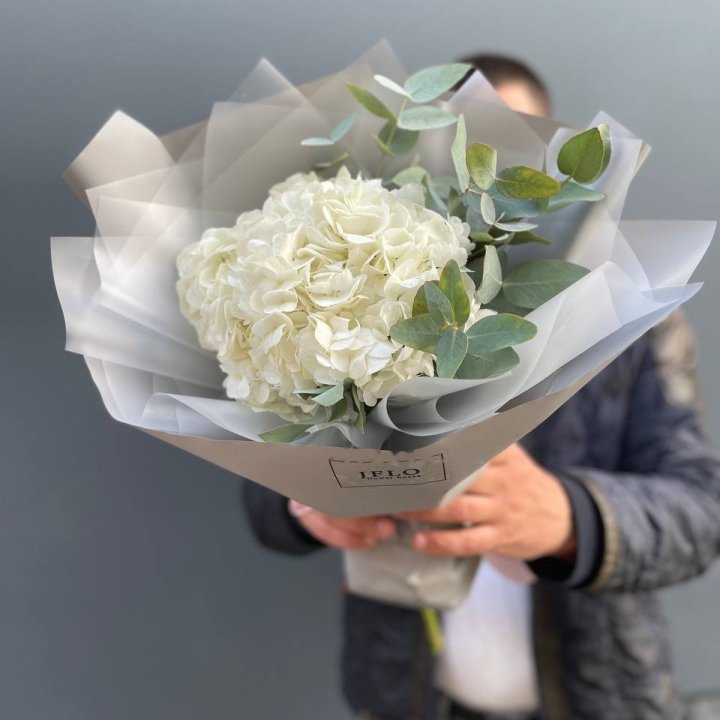 White Hydrangea Bouquet in London