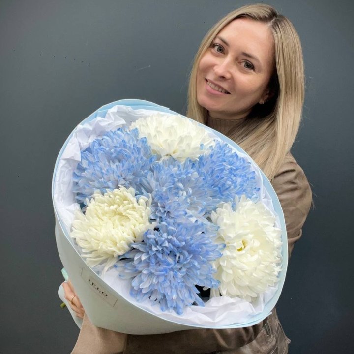Chrysanthemum Bouquet of 7 in Manchester