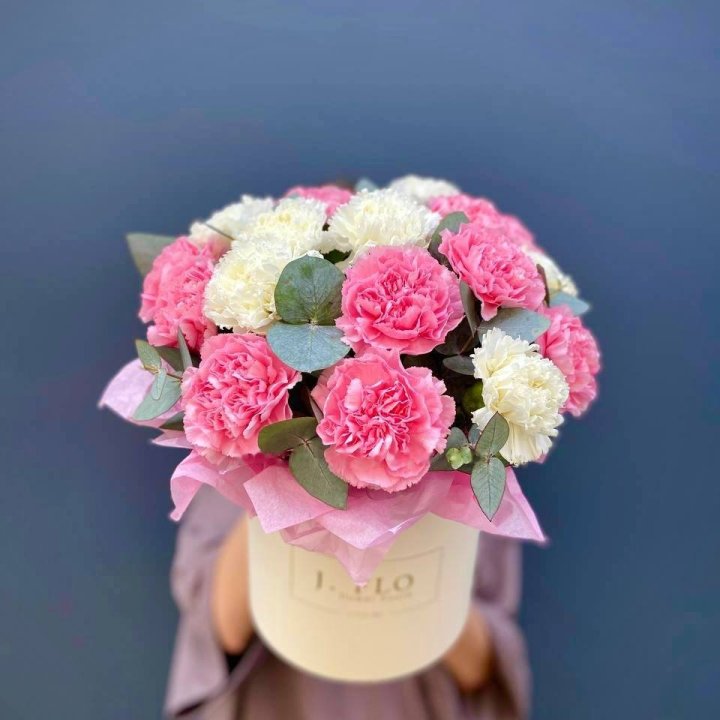 Dianthus in a Cylinder in Copenhagen