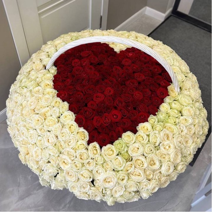501 Roses Heart in Shanghai