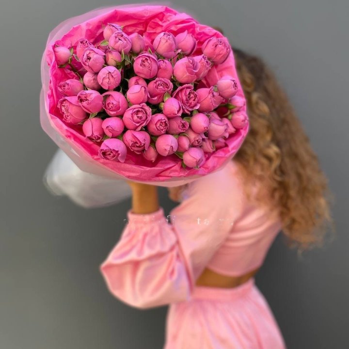 Bouquet of Peony Roses in Rotterdam