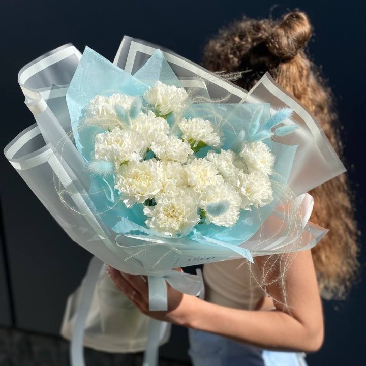 Airy Dianthus Bouquet in Copenhagen