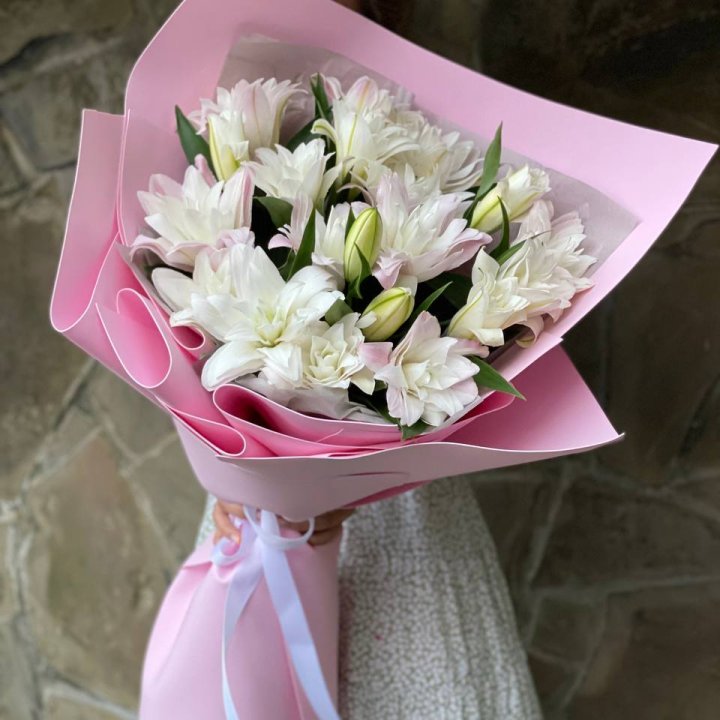 Peony Lily Bouquet #1 in Sharjah