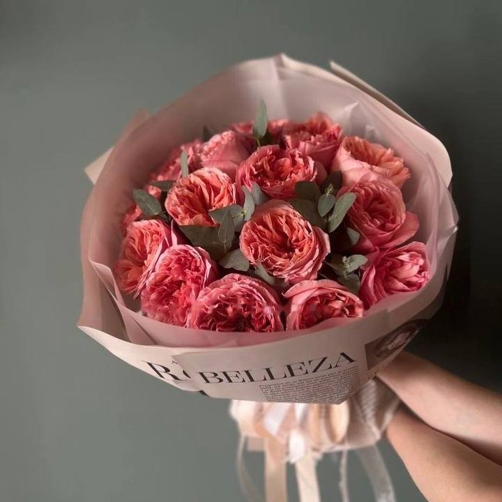 15 Pink X-Pression Roses in Baku