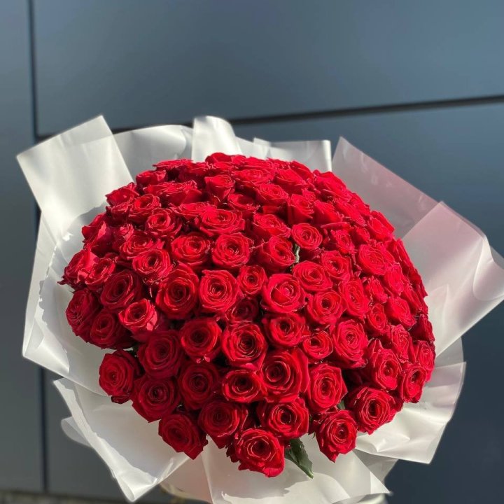 101 Tall Roses in London