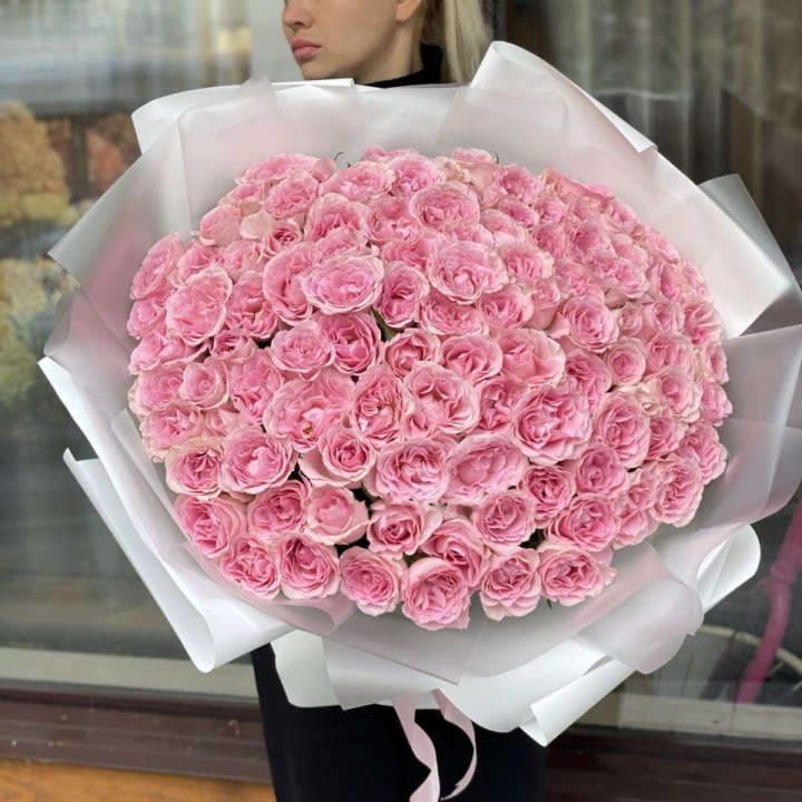 101 Blush Pink Roses in Mexico City